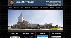 Desktop Screenshot of divinemercyks.org